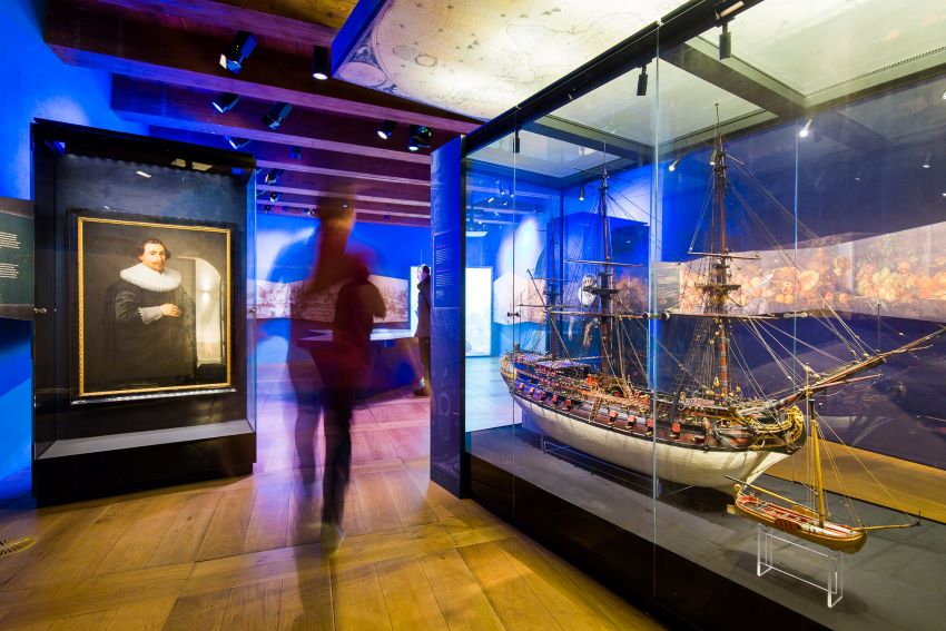 Musée de la marine Amsterdam - la visite