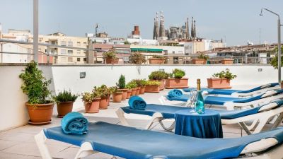 Hôtel pas cher Barcelone - Best Aranea avec toit terrasse