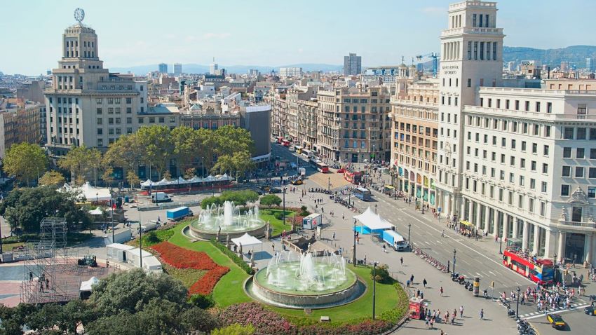 Où dormir à Barcelone - La Plaça de Catalunya