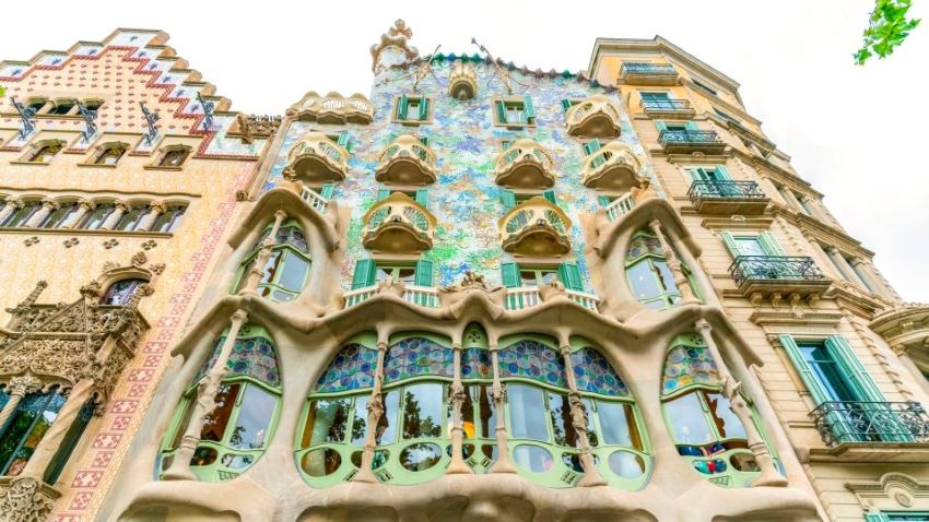 La Casa Batlló sur le Passeig de Gràcia à Barcelone