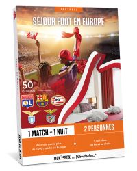 Match foot européen - offrir Séjour foot en Europe match + hôtel