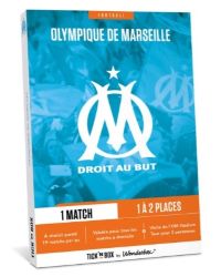Wonderbox - match foot Olympique de Marseille - box cadeau 2 places 