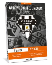 Wonderbox - CA Brive Corrèze Limousin box cadeau match rugby 2 places