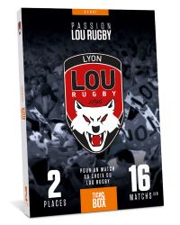 Wonderbox - LOU Lyon box cadeau match rugby 2 places
