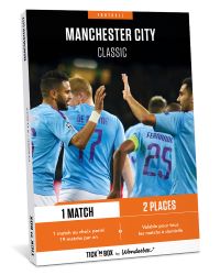 Wonderbox - Manchester City box cadeau match foot 2 places