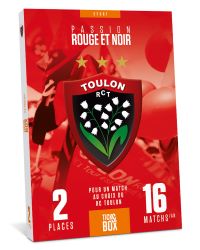 Wonderbox - RC Toulon offrir box cadeau match rugby 2 places